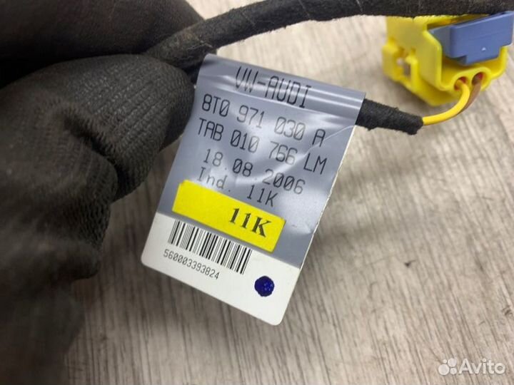 Проводка двери передняя правая Audi A5 8T3 capa