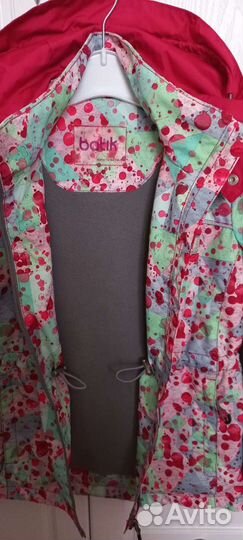 Ветровка на флисе для девочки р128