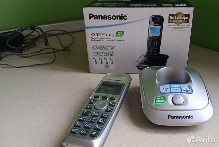 Panasonic, беспроводной цифровой телефон