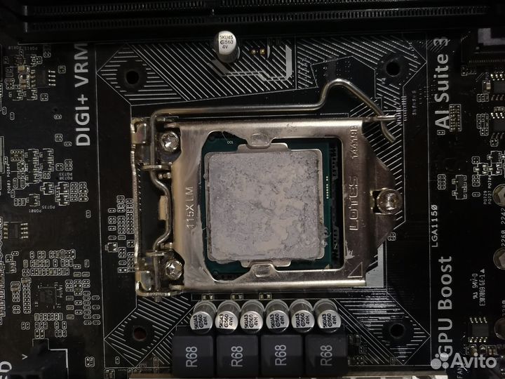 Материнская плата с процессором i5 4690