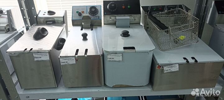 Фритюрница valex HEF-8L, (265х425х350мм)