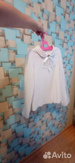 Блузка школьная 140 146