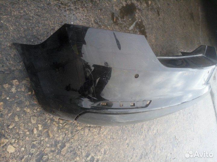 Бампер задний Skoda Rapid spaceback 12-19