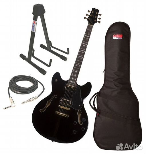 Гитара Peavey JF-1, чехол, стойка