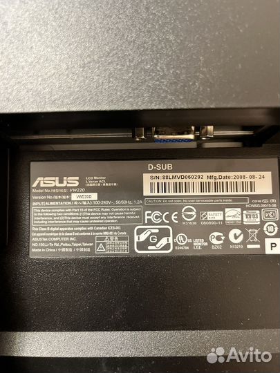 Монитор для компьютера asus