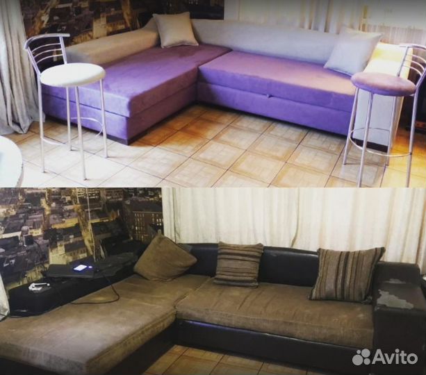 Перетяжка мебели на дому