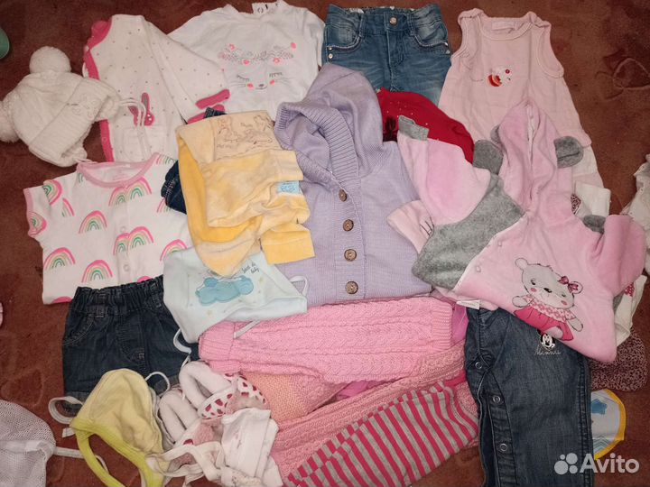 Одежда с 0 до года детская одежда пакетом