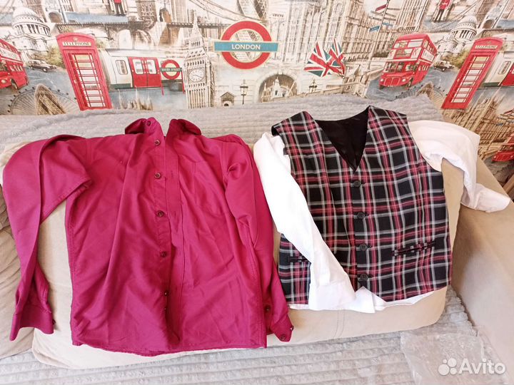 Жилетка + рубашки