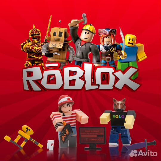 Подарочная карта пополнения Roblox Россия