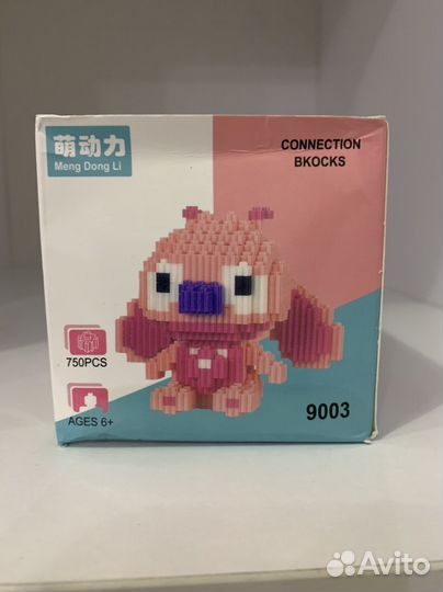 3D конструктор, Ангел розовый, 750 деталей