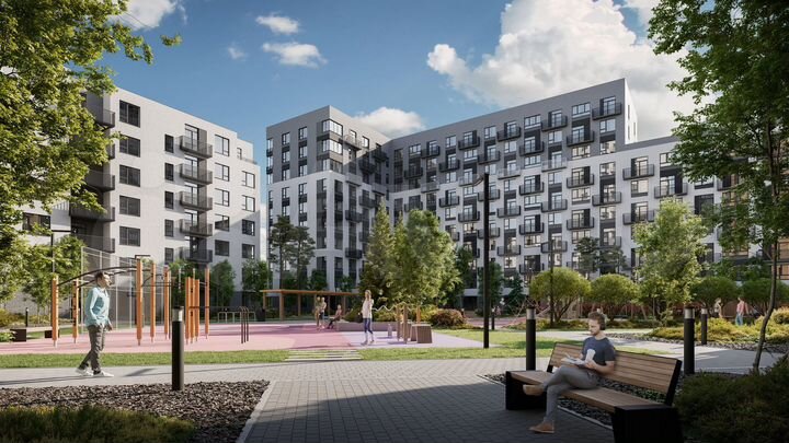 Квартира-студия, 33,9 м², 10/10 эт.