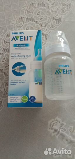 Бутылочки Avent и соски на бутылочку avent новые