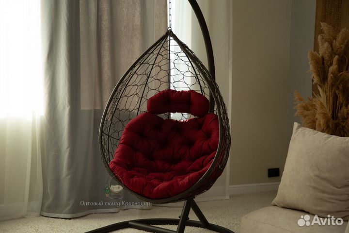Подвесное кресло кокон Капля