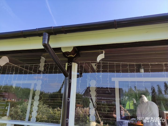 Мягкие окна для кафе летней веранды беседки