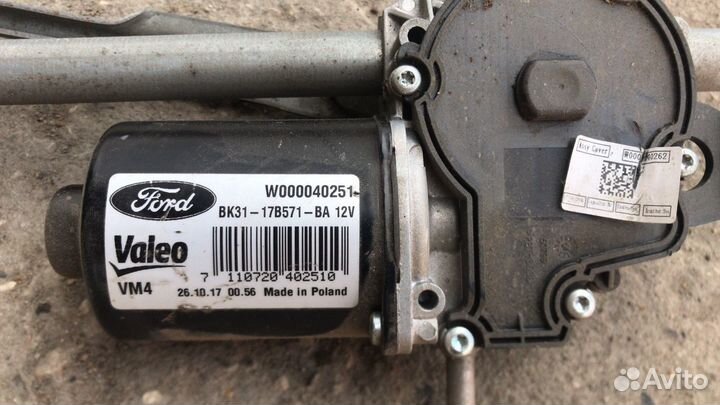 Трапеция дворников в сборе Форд Транзит 2014