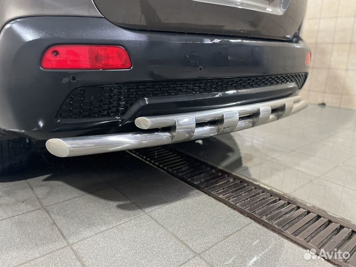 Защита бампера kia sorento перед и зад