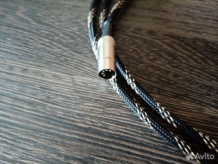 Кабель 5 din на jack 6.3