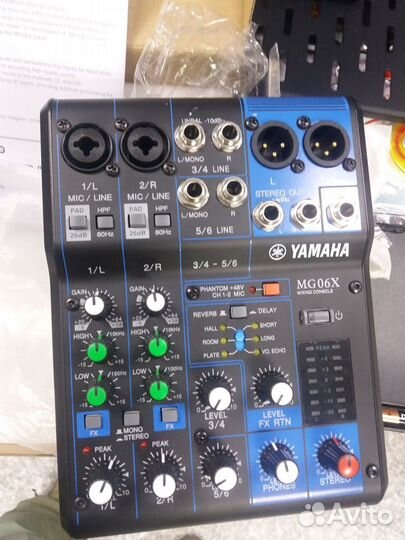 Yamaha MG06X - микшерный пульт