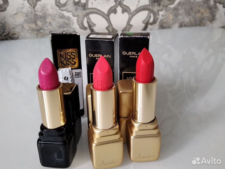 Помады Guerlain Kiss Kiss