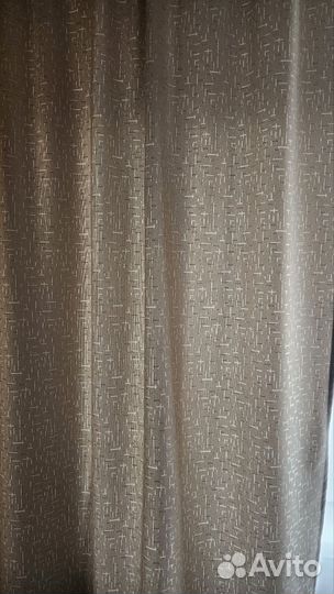 Шторы бежевые
