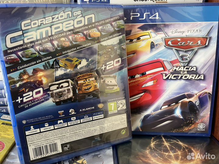 Диск Тачки 3. Навстречу победе PS4 / Новый