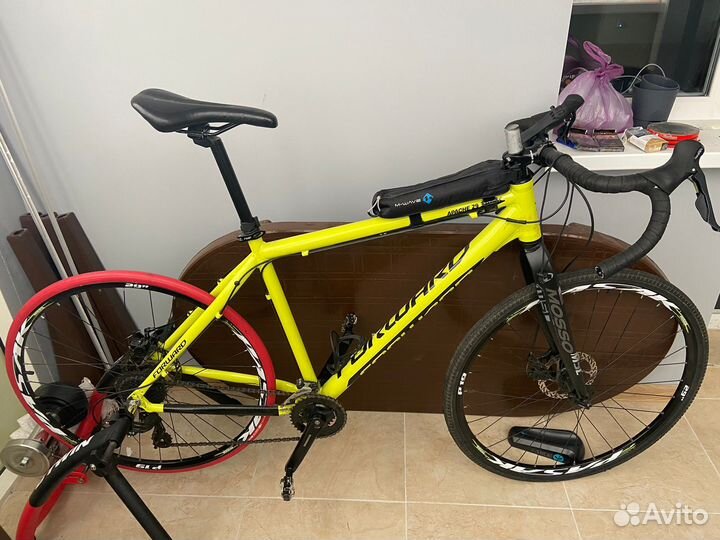 Велосипед гревел (дропбар мтб) горный