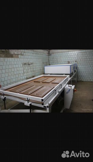 Вакуумный пресс для фасадов мдф