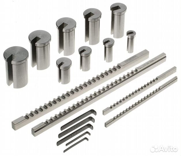 Протяжка (прошивка) шпоночных пазов 2-25мм