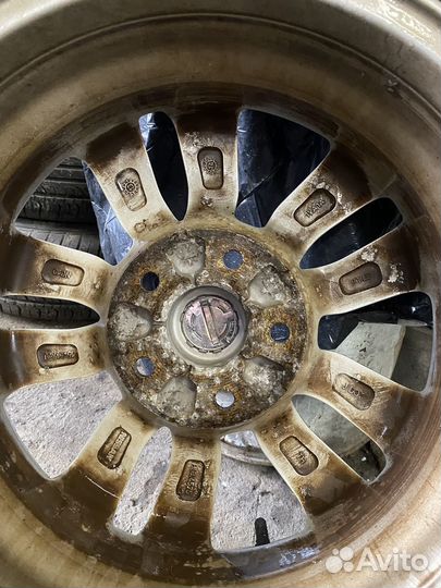 Диски с резиной nissan