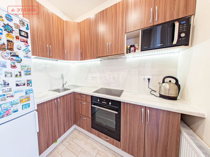 1-к. квартира, 34,4 м², 4/9 эт.