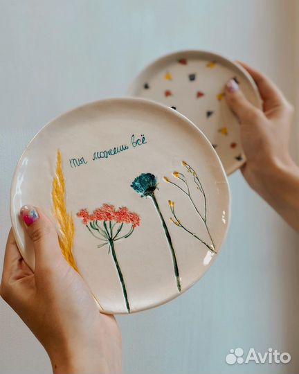 Керамическая посуда ручной работы