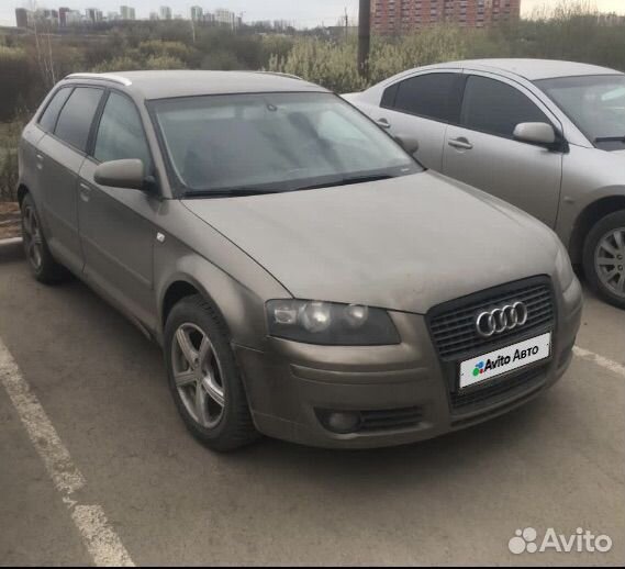 Audi A3 1.6 AT, 2007, битый, 236 000 км