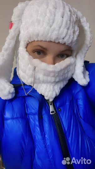 Балаклава с ушками