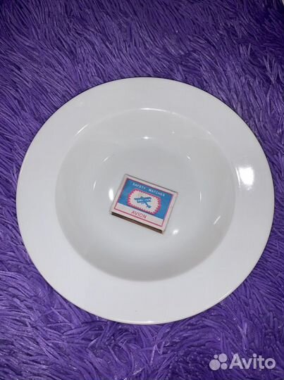Новый набор глубоких тарелок 6 шт