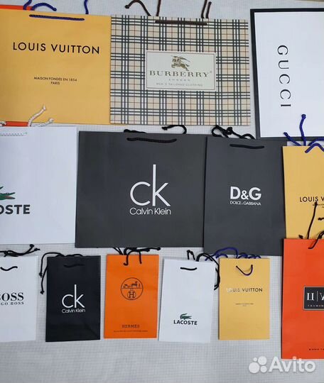 Брендовые пакеты Gucci Ck D&G Lacoste Цум Armani