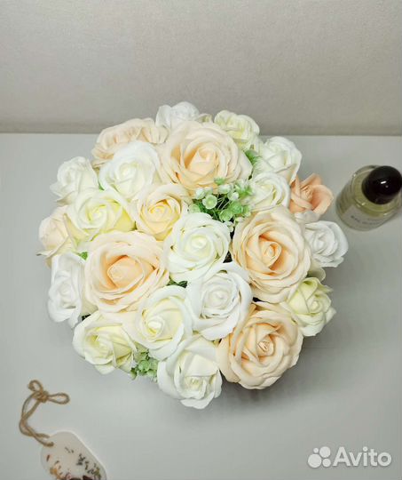 Букет из Мыльных роз на день Рождения