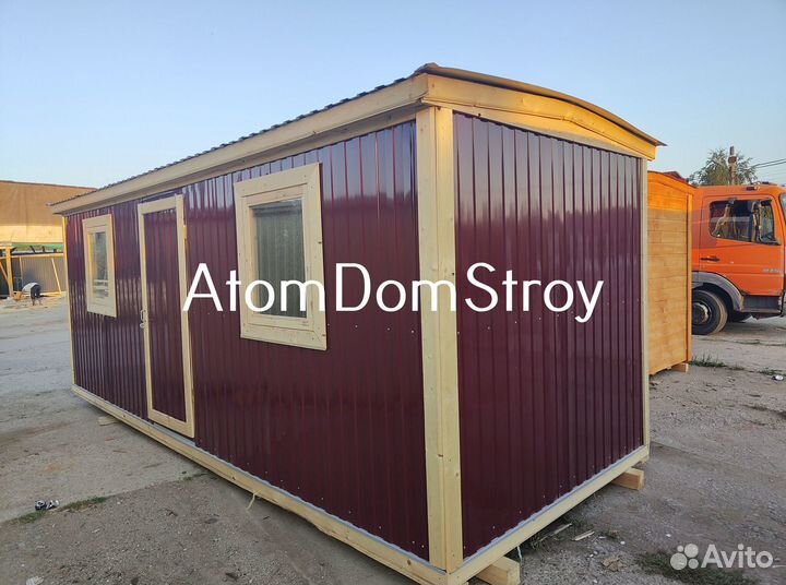 Бытовка для дачи привезем за 6 часов