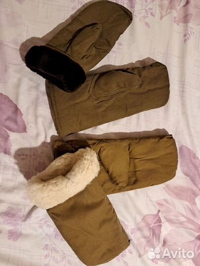 Рукавицы меховые овчина