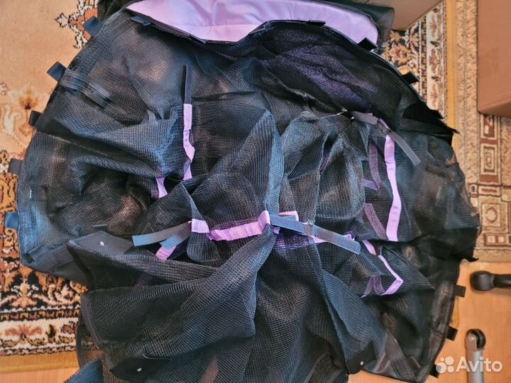 Детский батут с сеткой Новый диаметр 140 см