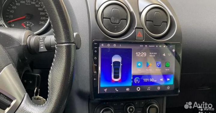 Магнитола Nissan Qashqai j10 WiFi Navi IPS