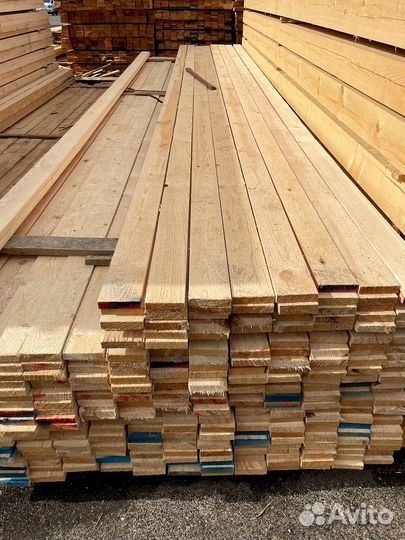 Доска обрезная 40х100х6000мм от производителя