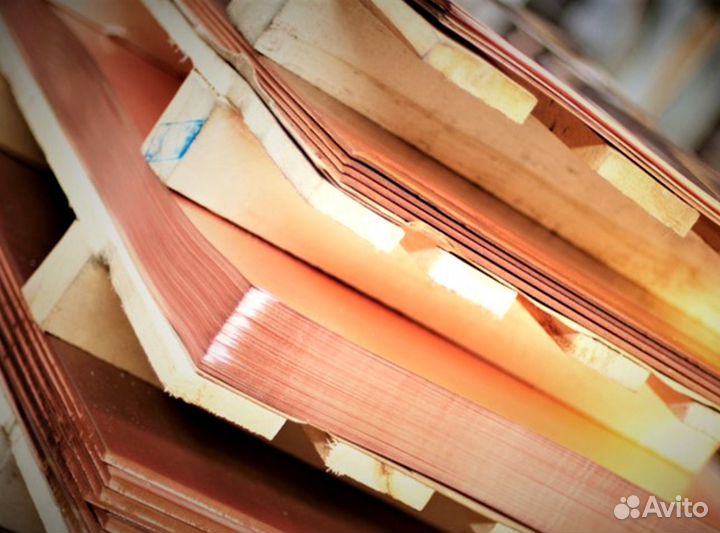 Медный лист М1 6*600*1500