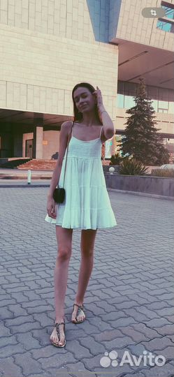 Платье сарафан zara xs