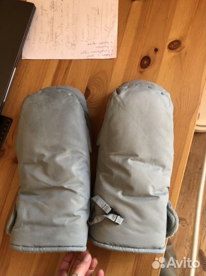 Муфта варежки на коляску leokid