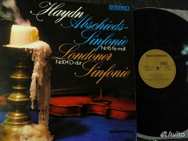 Гайдн лучшие симфонии винил Германия
