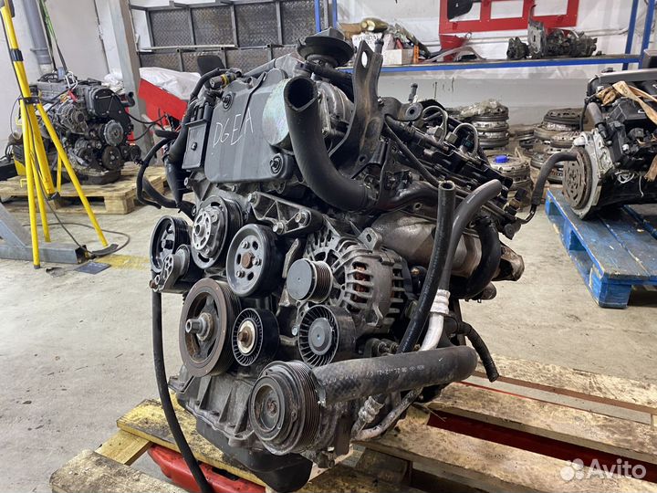 Двигатель D6EA для Kia Mohave Продольный в сборе Б/У