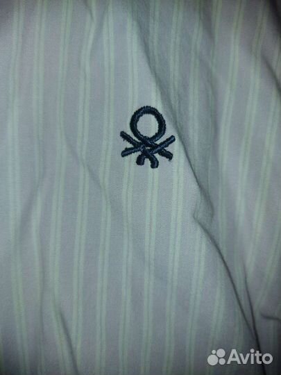 Рубашка школьная benetton