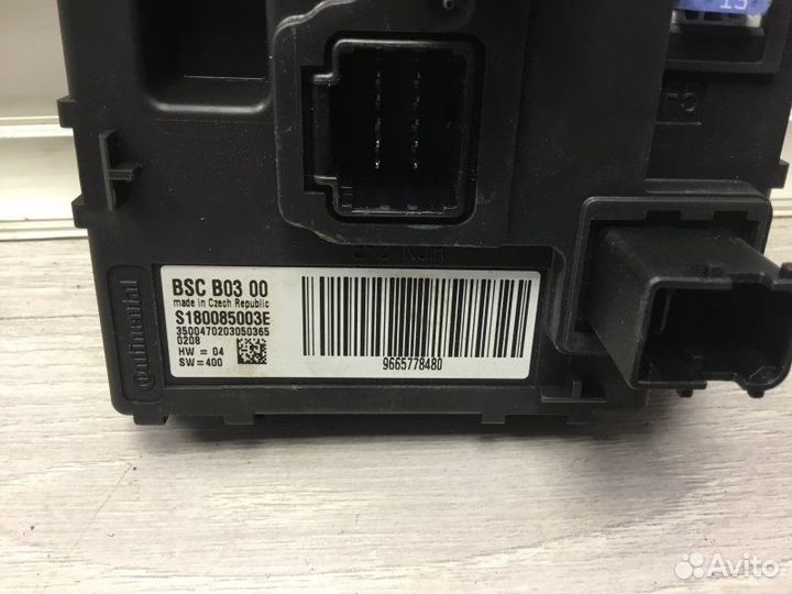 Блок комфорта Peugeot 307 1.6 2006