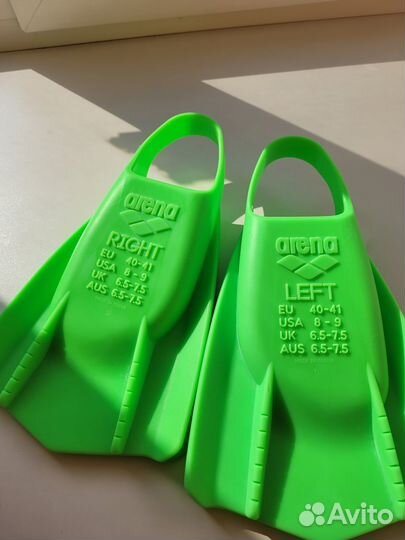 Ласты arena 40-41,38-39.Speedo 37-38