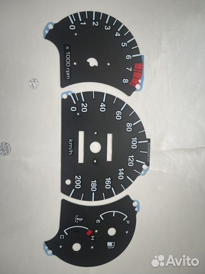 Накладки на щиток accent